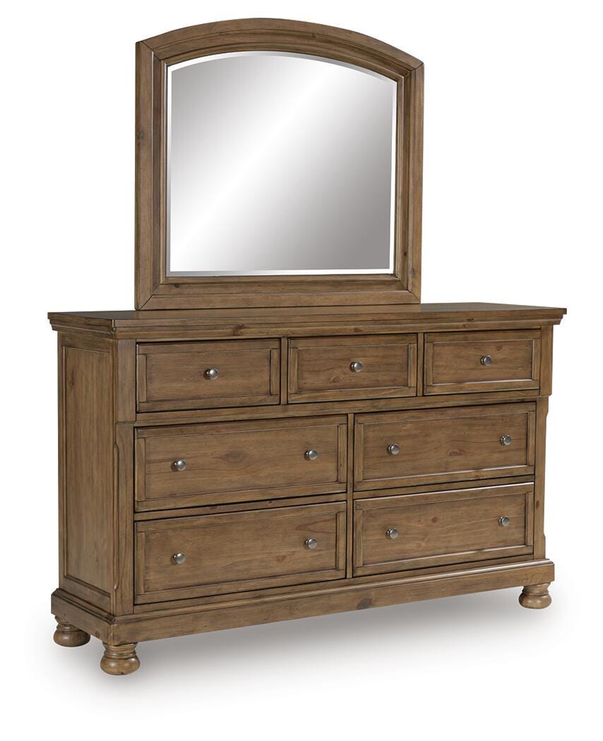 Feddinger Dresser with Mirrors