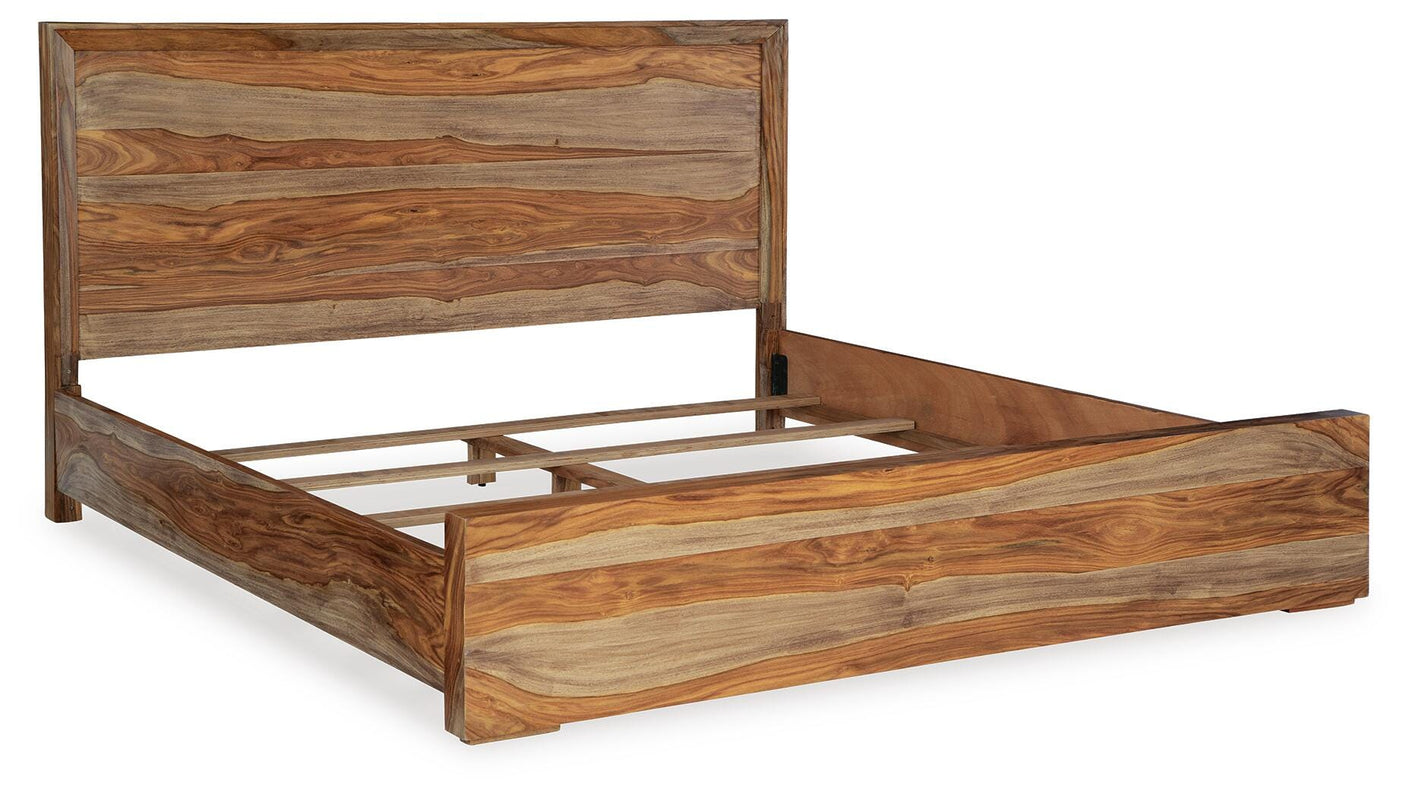 Dressonni Panel Bed Bedroom Set