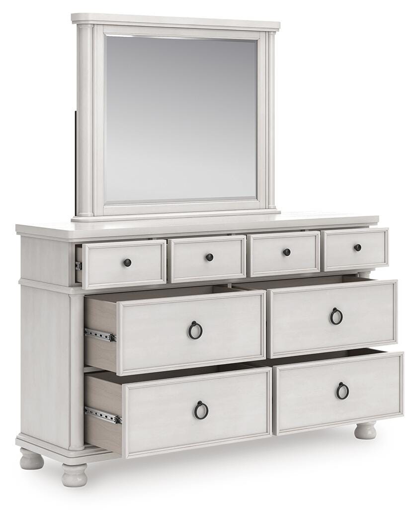 Rowlenstown Dresser with Mirrors