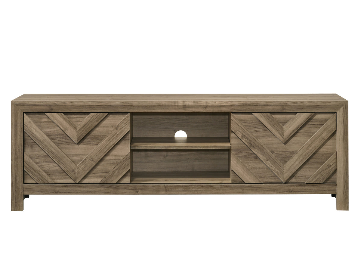 Valor Tv Stand-Light Brown