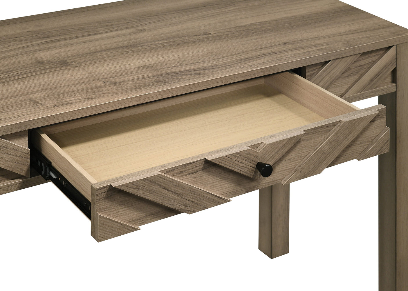 Valor Writing Desk-Light Brown