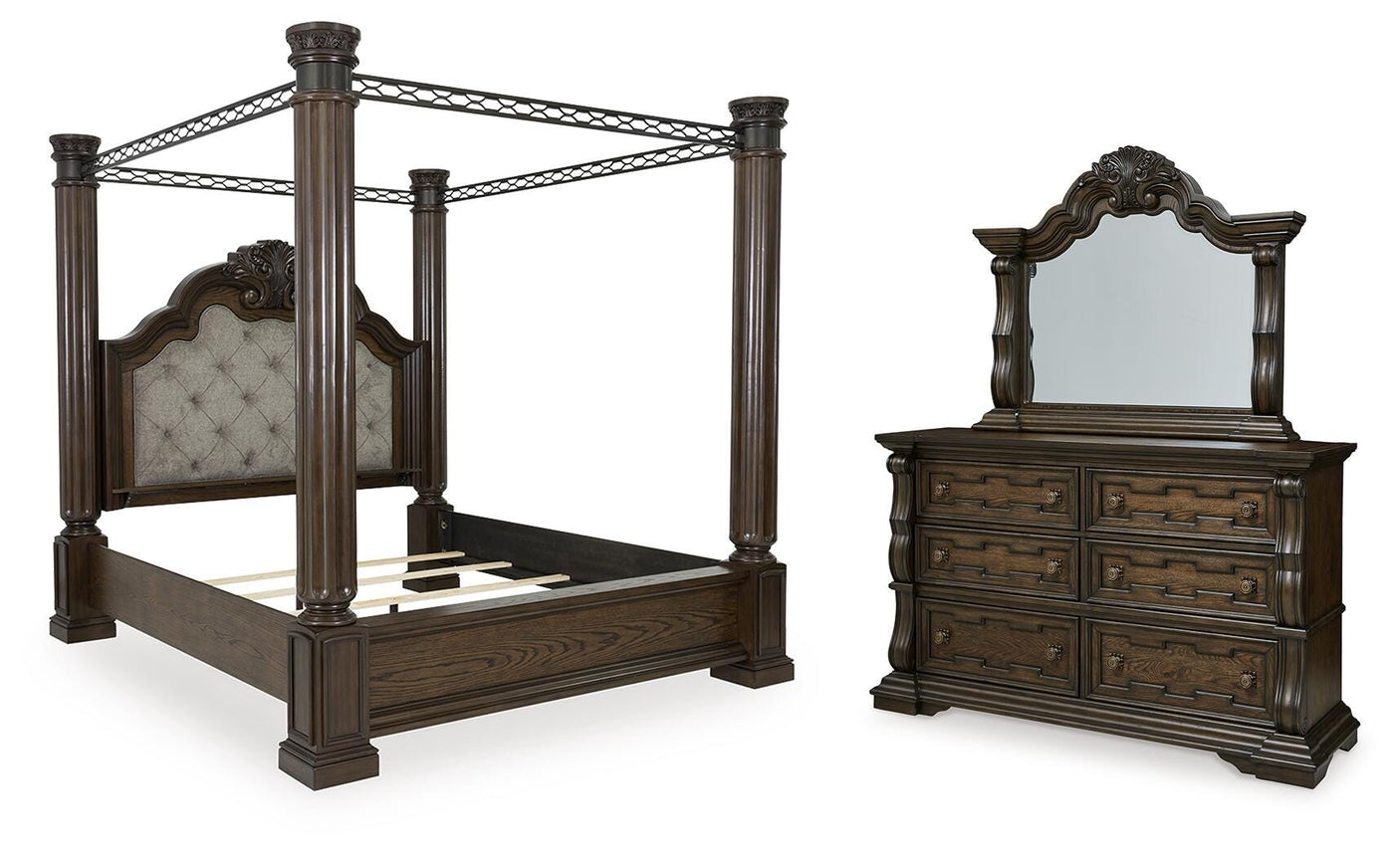 Maylee Canopy Bed Bedroom Set
