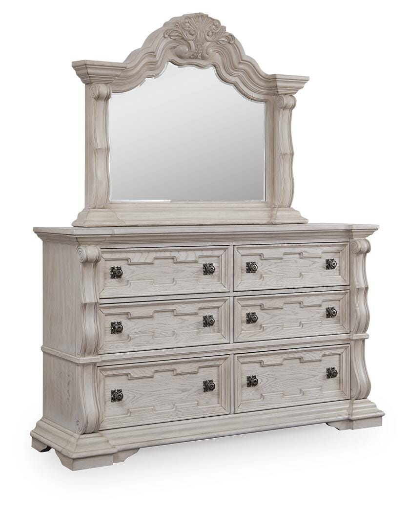 Bruchandi Dresser with Mirrors