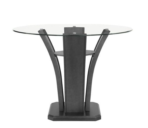 Camelia Counter Height Table w / 4 Chairs