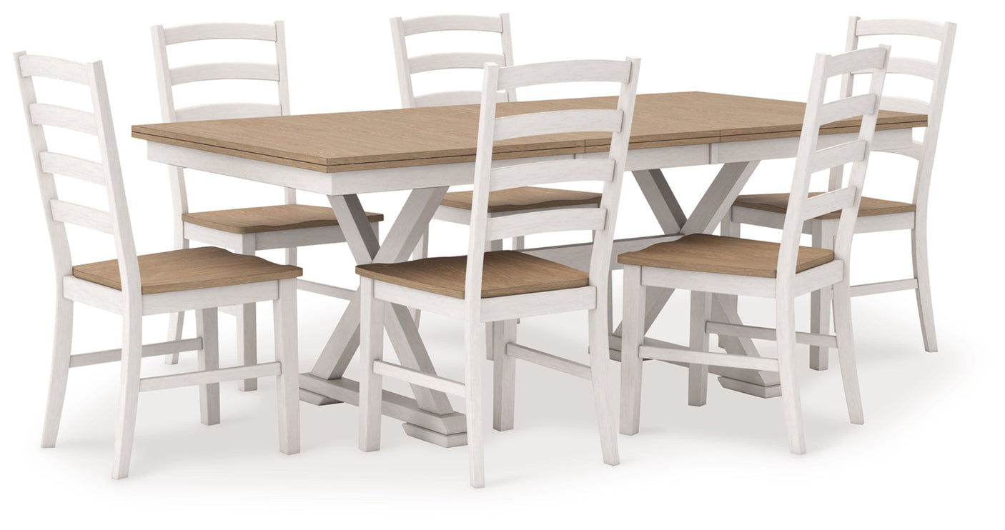 Purlaney Dining Set (Up to 8 Chairs)