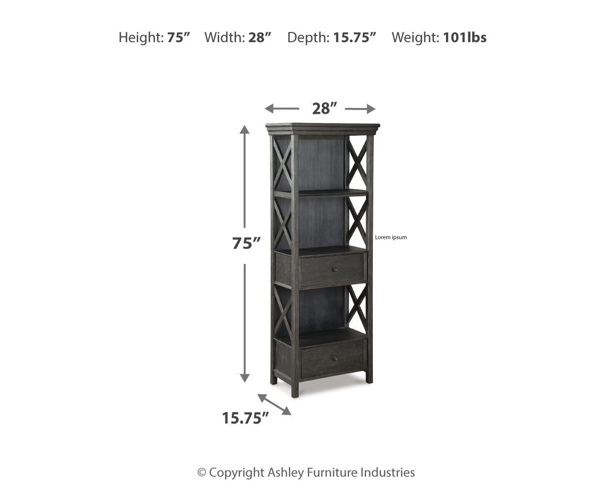 Tyler Creek Display Cabinet