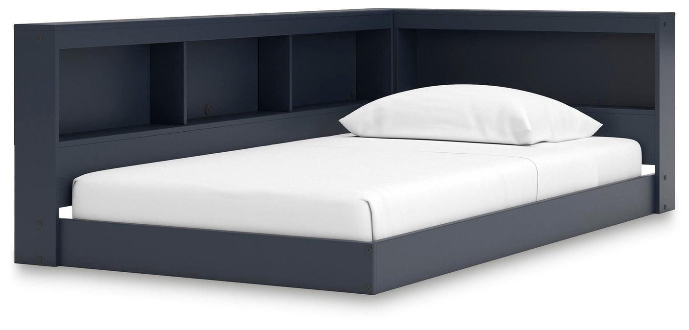 Simmenfort Bookcase Storage Bed