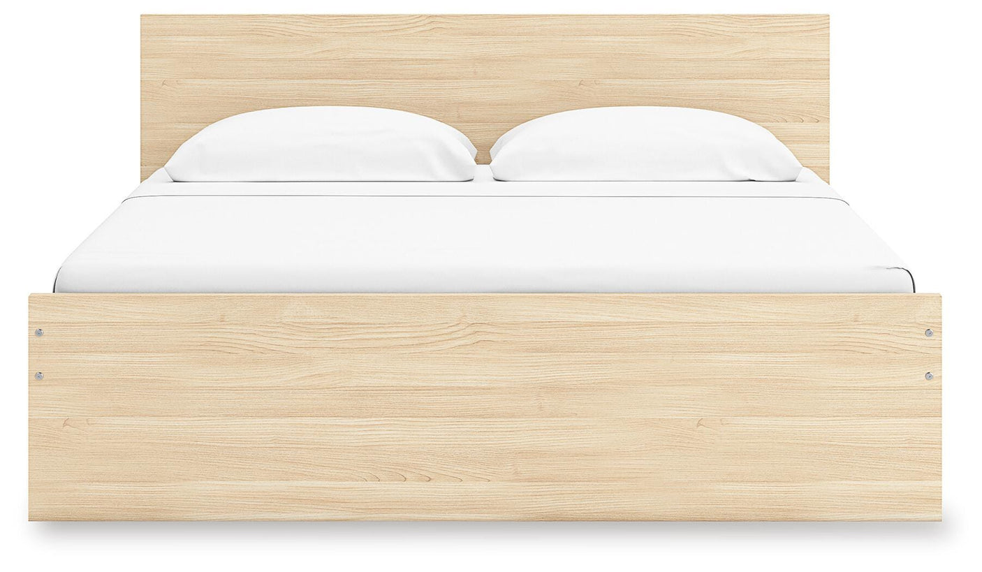 Onita Panel Platform Bed with 1 Side Storage
