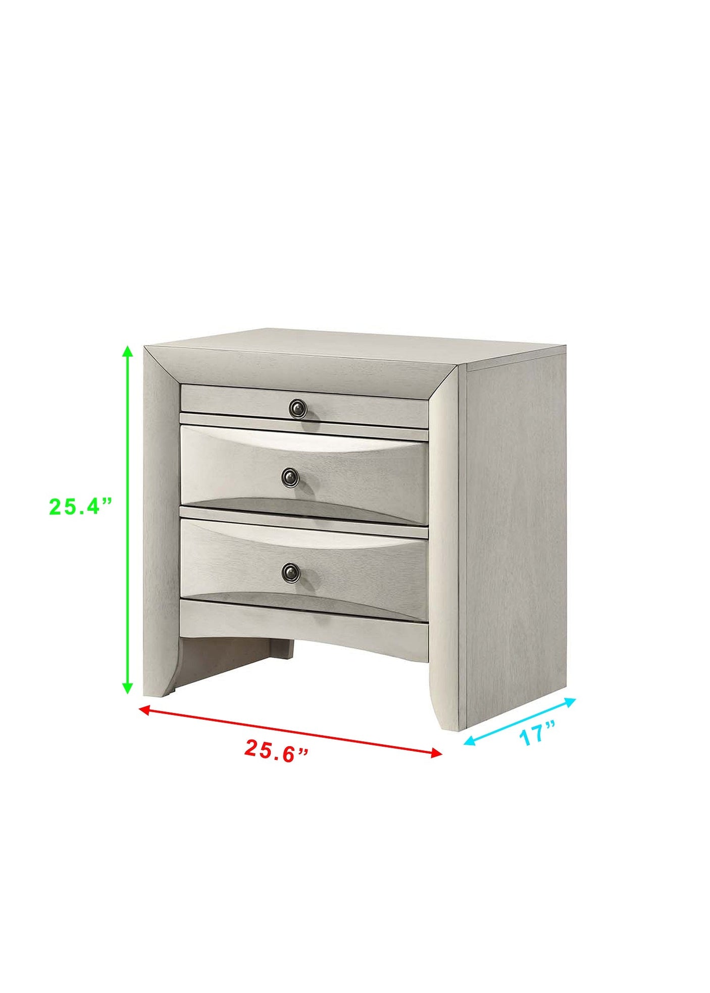 Emily White Nightstand