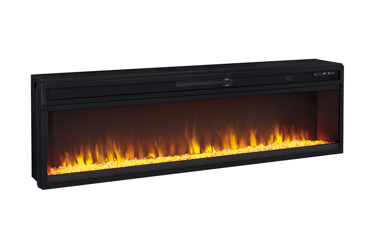 Wide Fireplace Insert