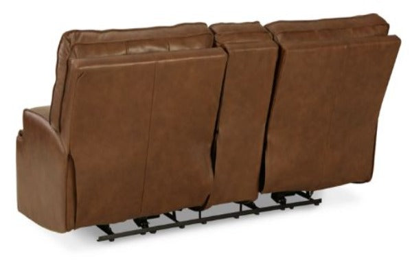 Frankie Leather Loveseat