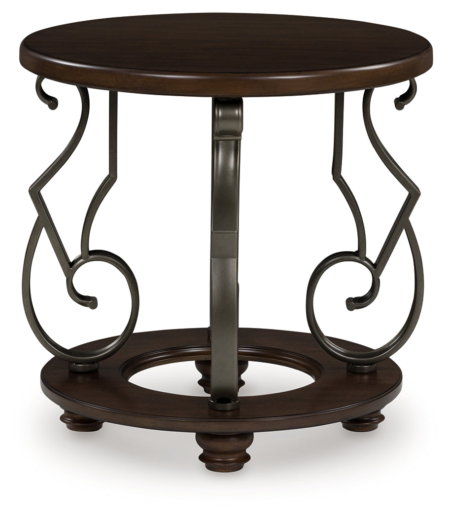 Frallyn Round End / Accent Table