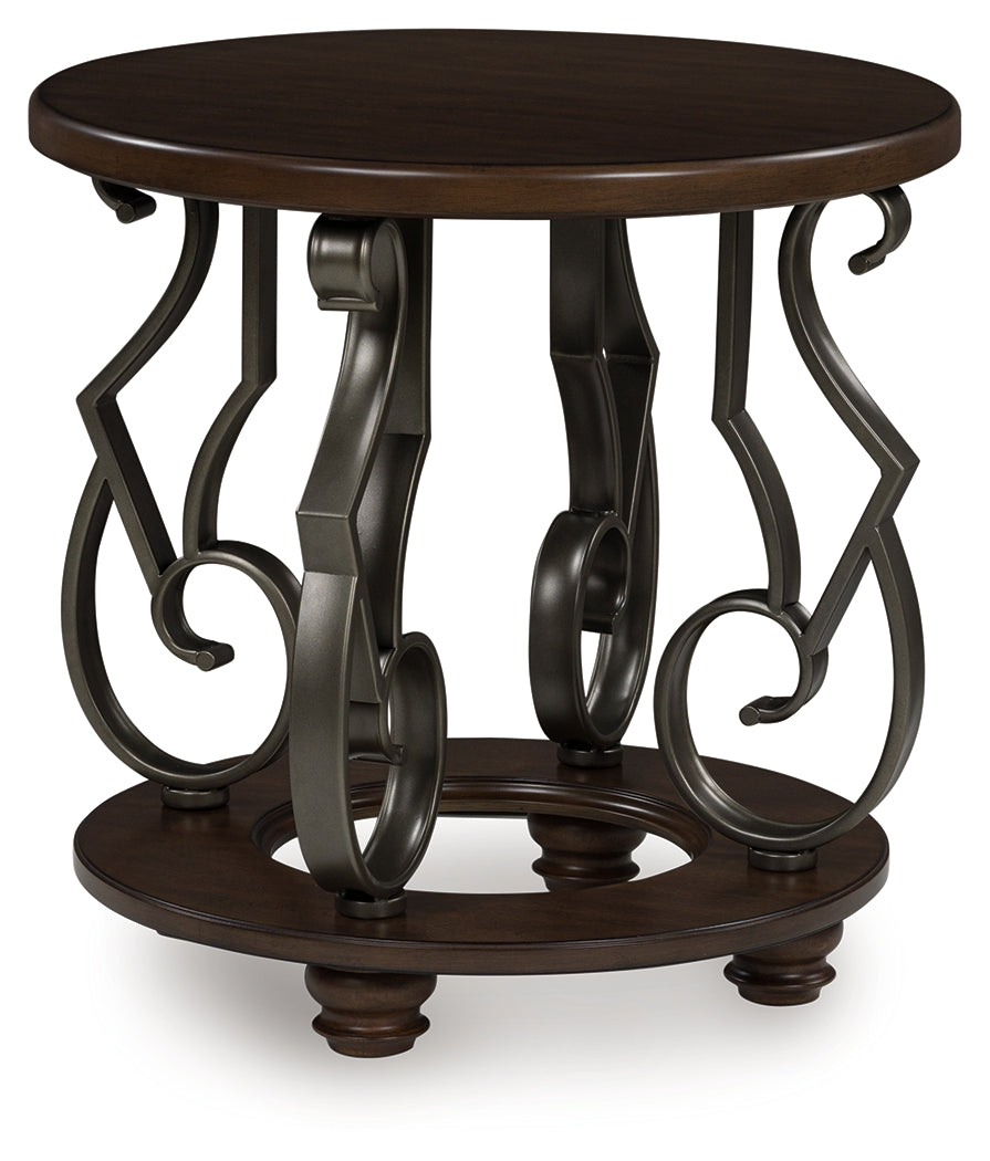 Frallyn Round End / Accent Table
