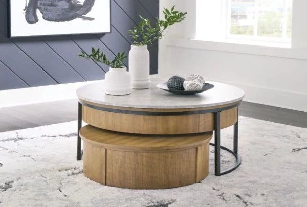 Fridley Nesting Coffee Table Set – Katy Furniture