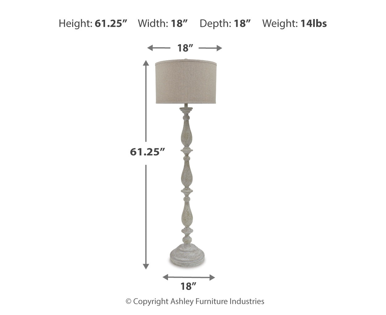 Bernadate Floor Lamps