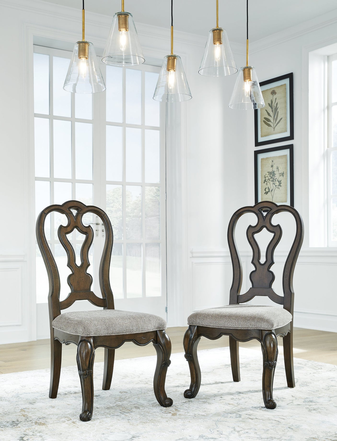 Queen Ann Side Chair (Set of 2)