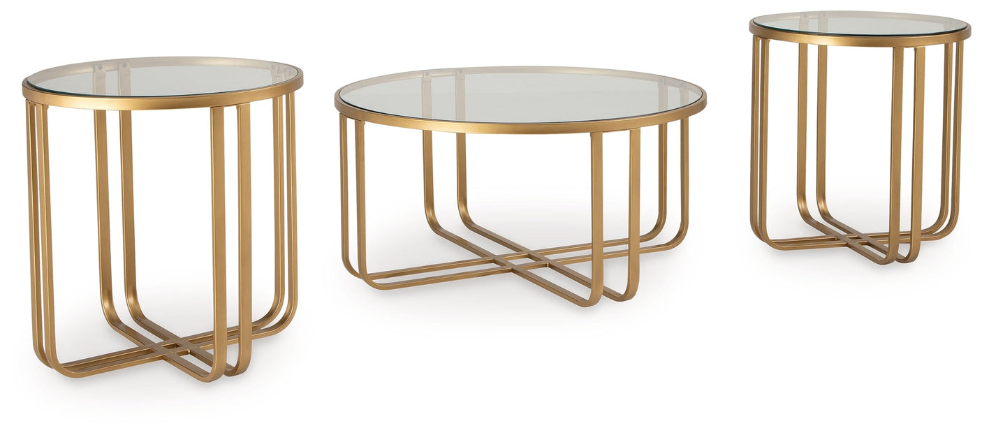 Milloton Coffee Table w/ 2 End Tables