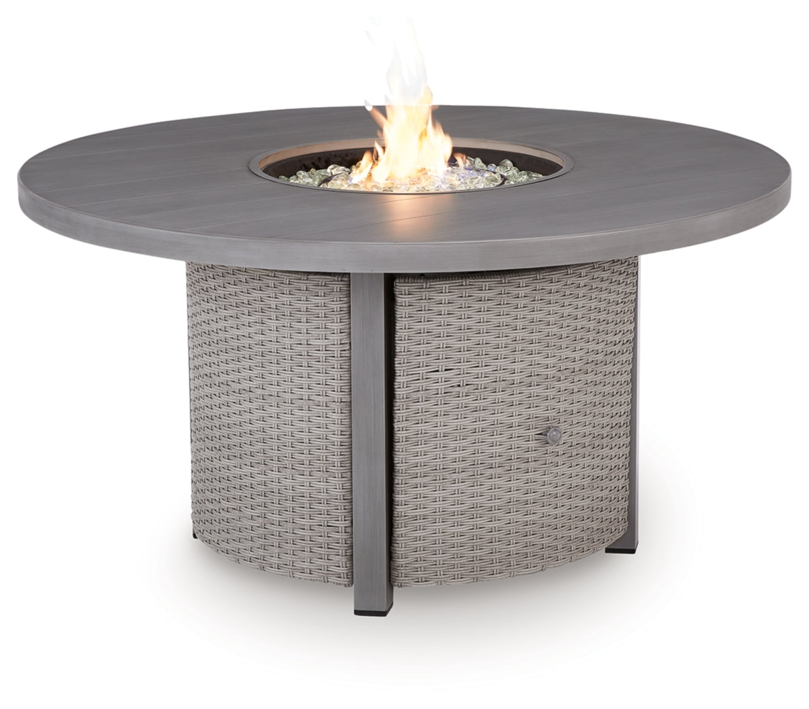 Half Outdoor Fire Pit