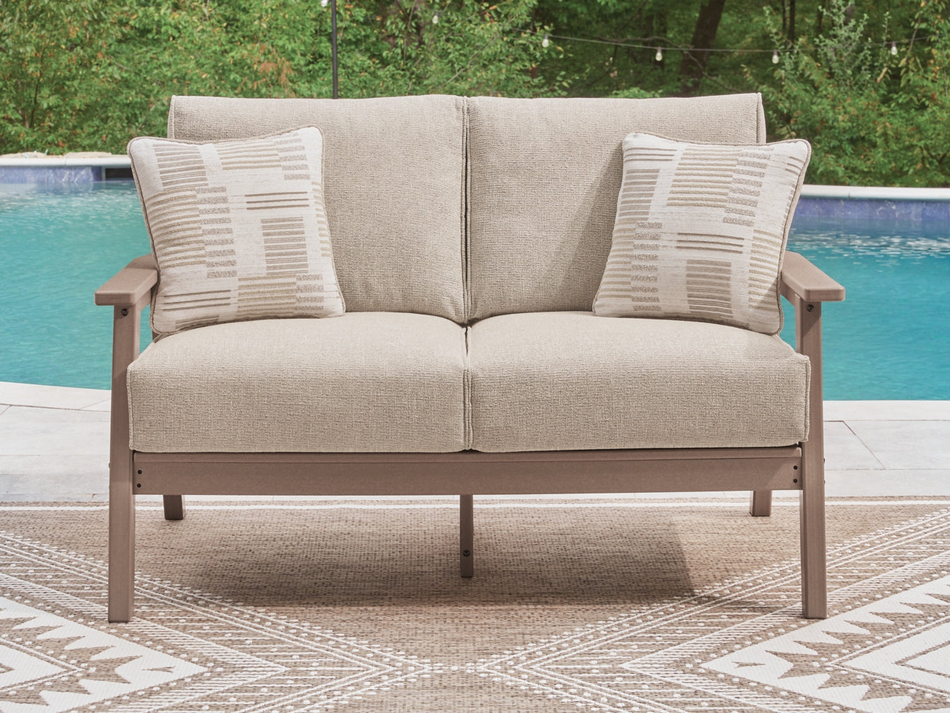 Grover Outdoor Loveseat