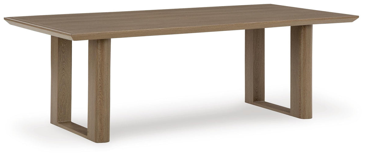 Serene Outdoor Dining Table