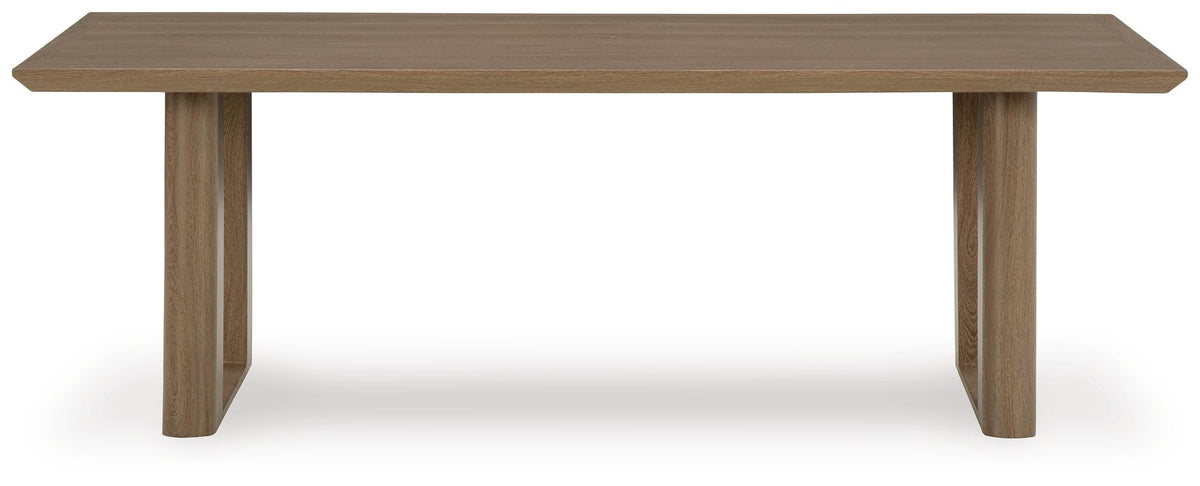 Serene Outdoor Dining Table
