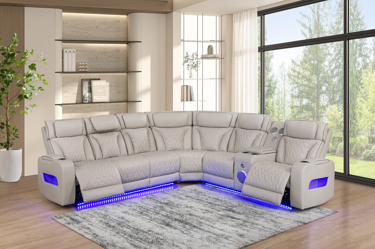 Alvino Sectional - Beige