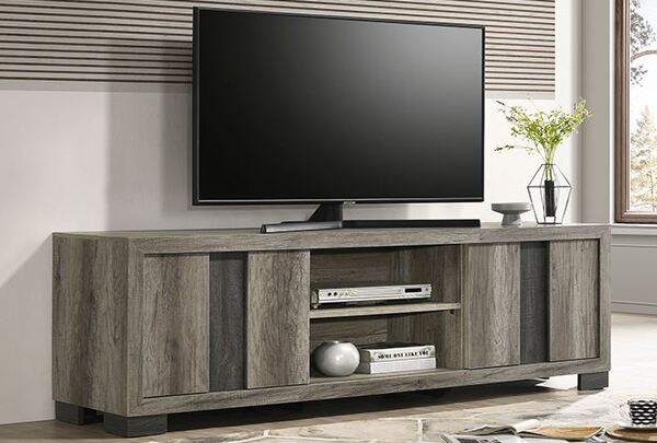 Rangley TV Stand - Grey/Brown