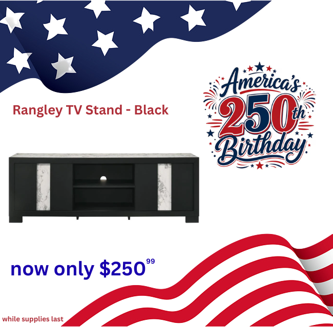 Rangley TV Stand - Black