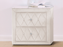 Annabelle Night Stand w/ Faux Marble