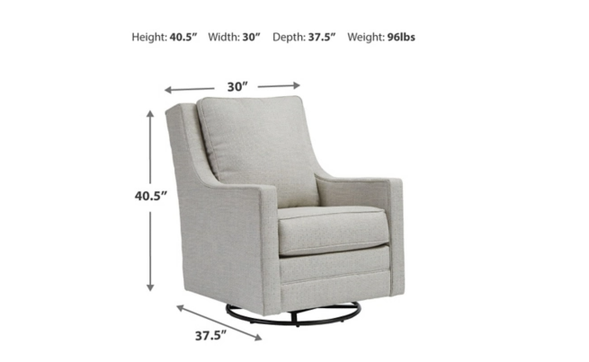 Kambria Swivel Glider Accent Chai