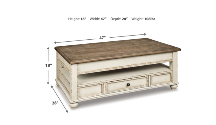 Realyn Lift Top Coffee Table