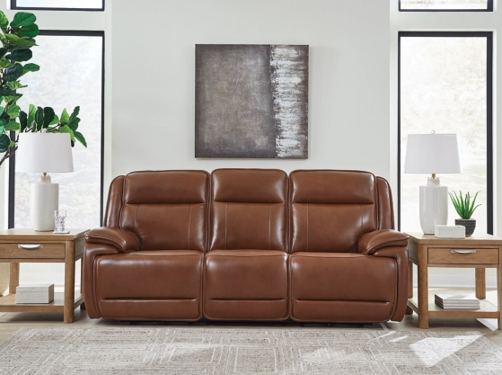 Gregory Power Sofa & Loveseat w/ Adj Headrest