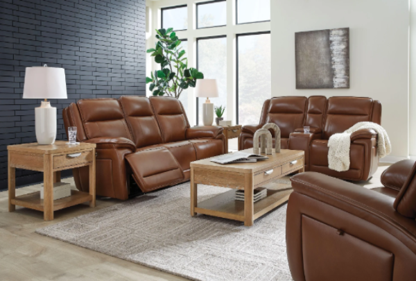 Gregory Power Sofa & Loveseat w/ Adj Headrest