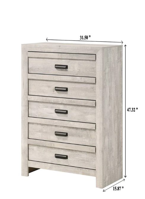 Petunia Twin Bedroom Set w/ FREE Chest