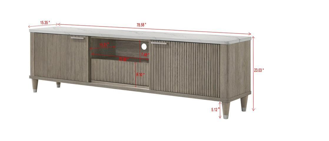 Britany Driftwood TV Stand