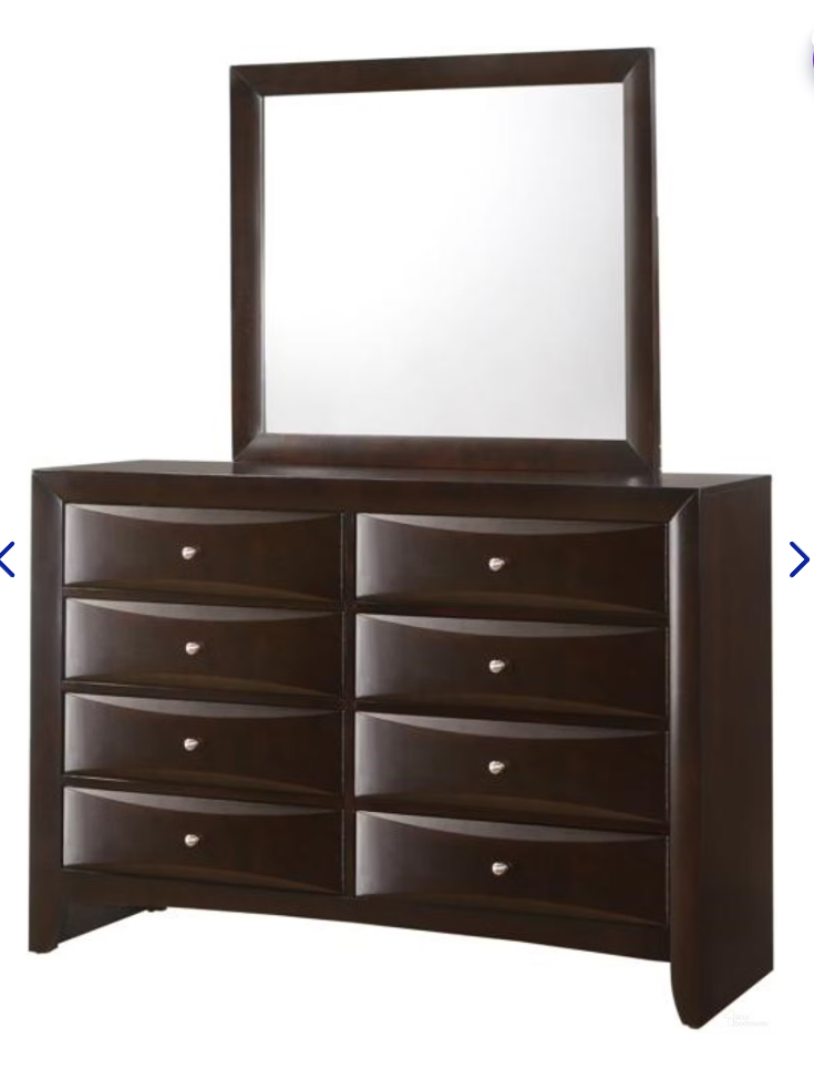 Emily Dark Cherry Dresser