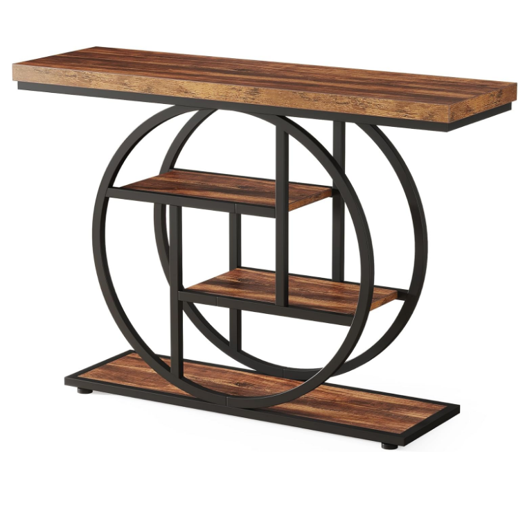 Circle Base Accent Table