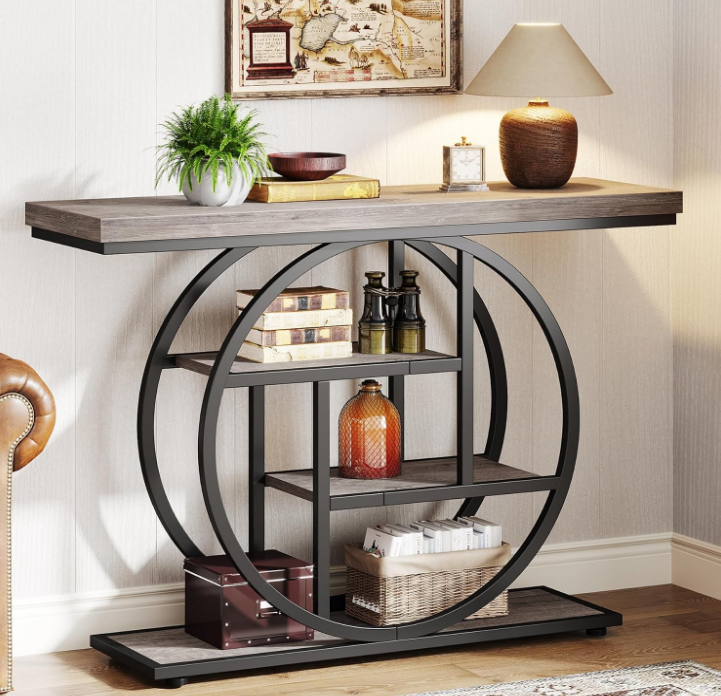 Circle Base Accent Table