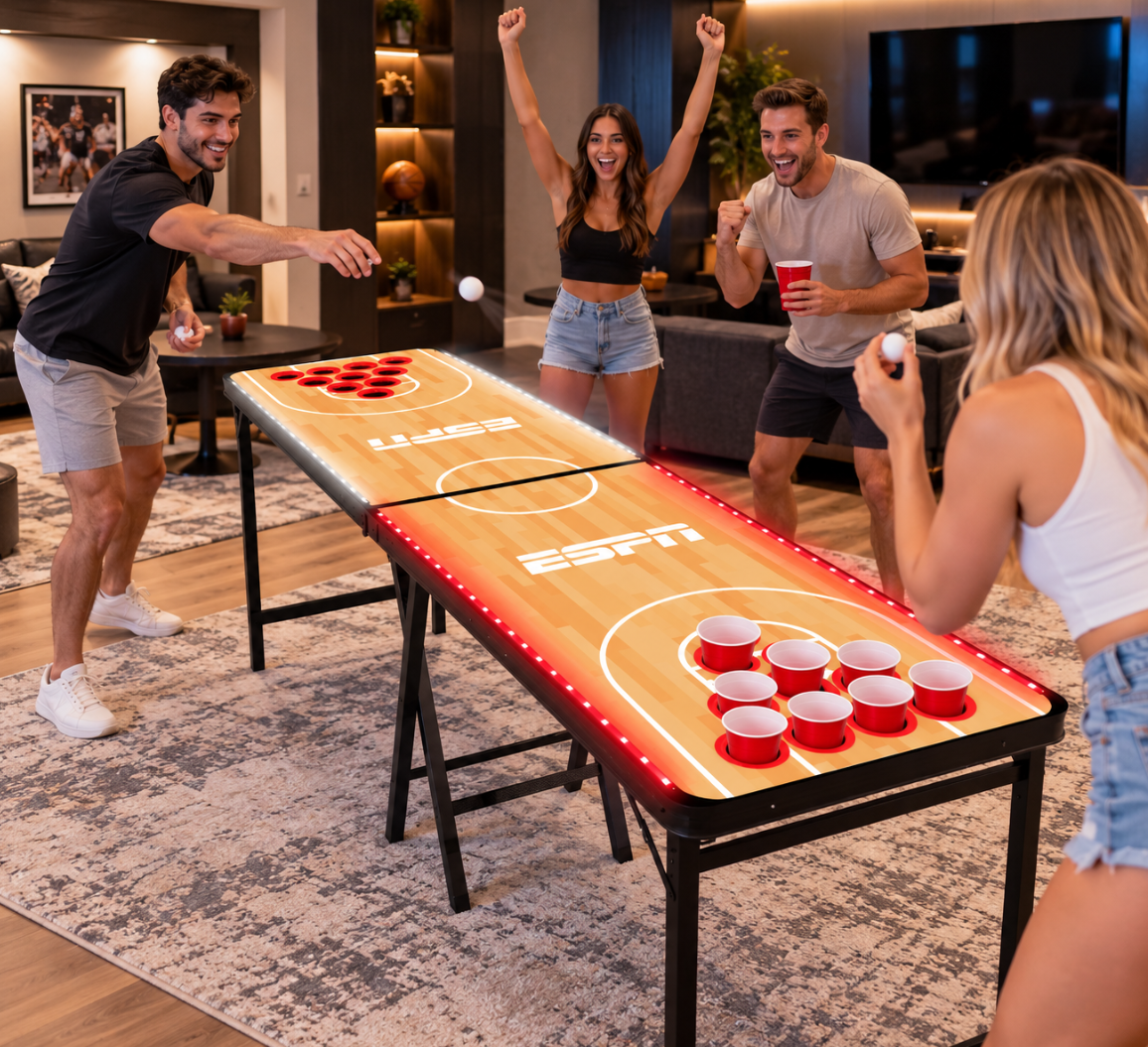 LED Combo Pong Table