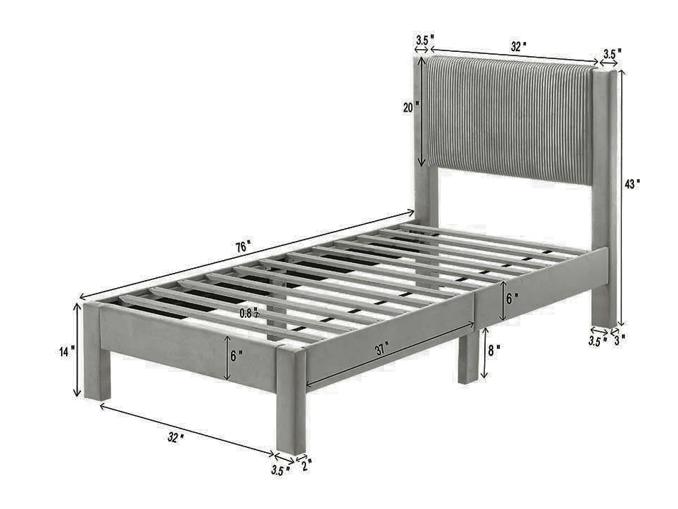 Lucia Twin Bed