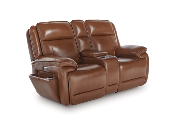 Gregory Power Sofa & Loveseat w/ Adj Headrest