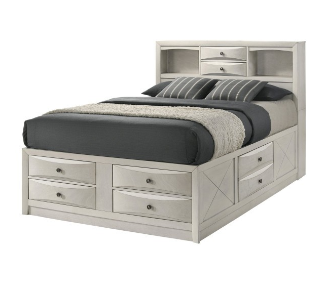 Emily Queen Storage Bed