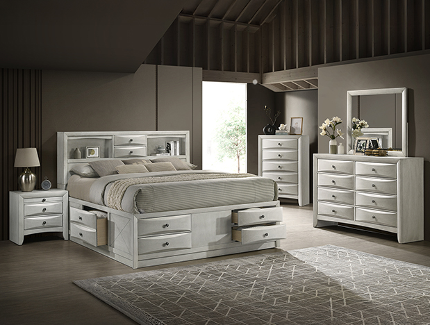 Emily Queen Storage Bed