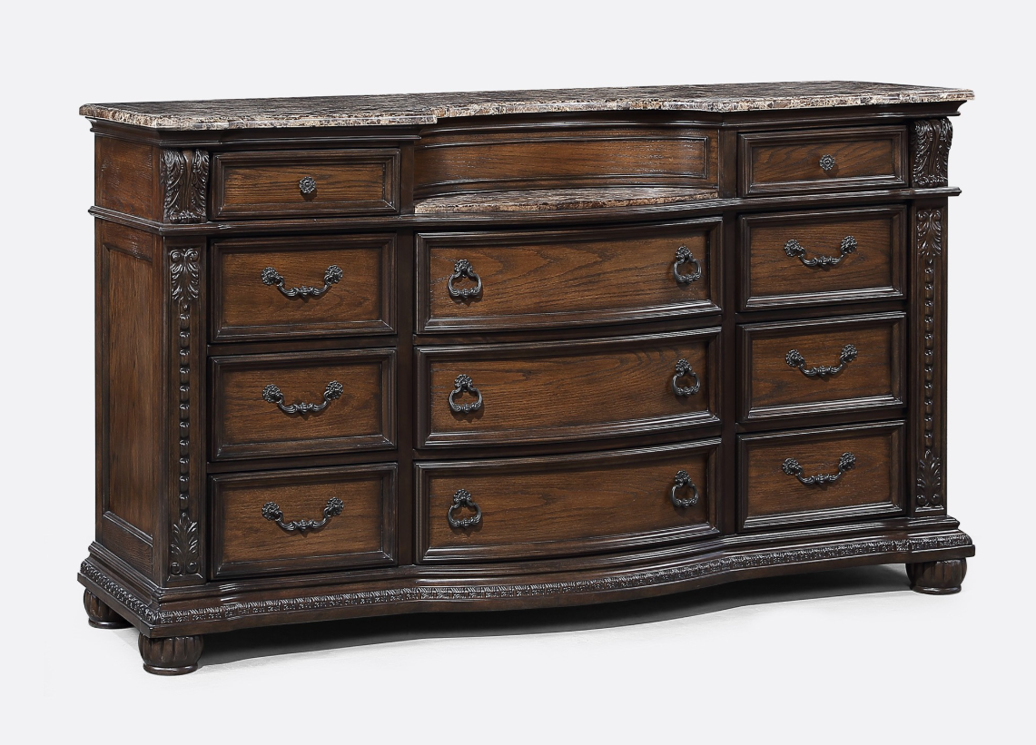 Valentina King Bedroom Set W/ FREE Chest