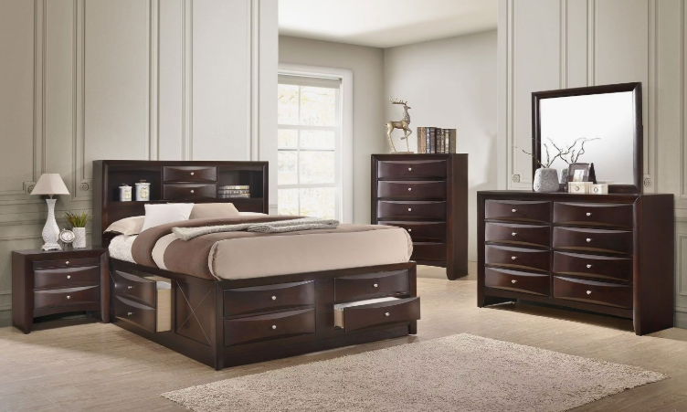 Emily Dark Cherry Dresser