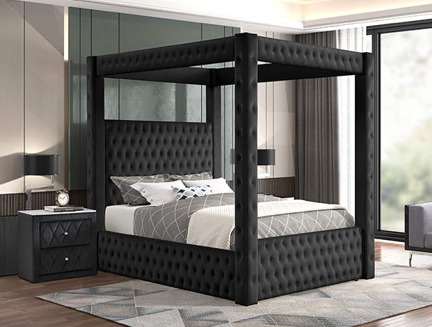 Annabelle Nightstand - Black