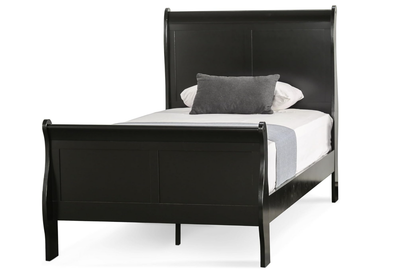 Philip Black Twin Bed