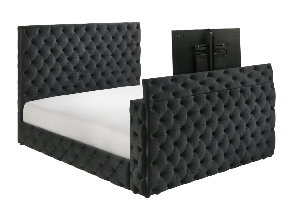Josephine Queen Bed w/ TV Lift