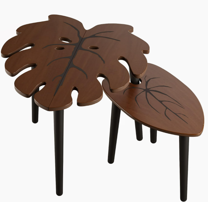 Leaf nesting Tables (set of 2)