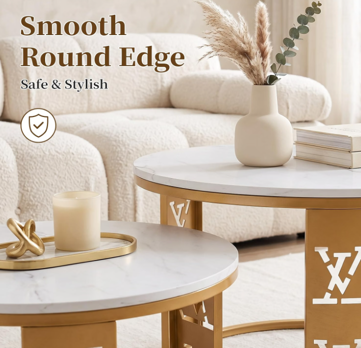 Louie Nesting Coffee Table Set